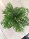 Chrysalidocarpus lutesvara, plastic sunflower leaves, Nordic flower arrangement accessories, table flowers and leaves, wedding venue decoration, artificial green plants details Picture